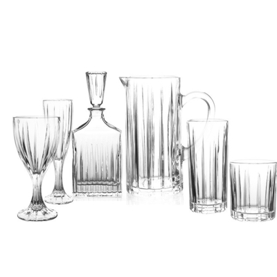 High Quality Crystal Windsor Duck Glass Whiskey Bottle With 4 Whiskey Wine Glass Set
