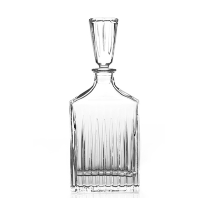 High Quality Crystal Windsor Duck Glass Whiskey Bottle With 4 Whiskey Wine Glass Set