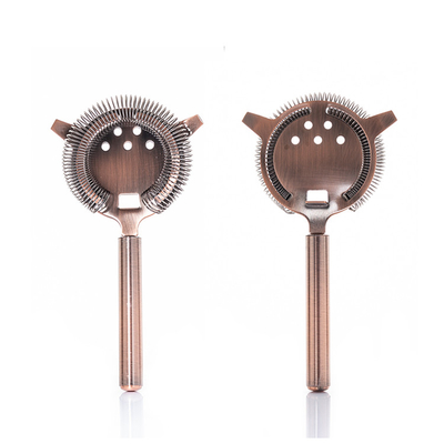Stainless Steel Cocktail Kit Shaker Mixer Drink Bartender Antique Copper Barware Set
