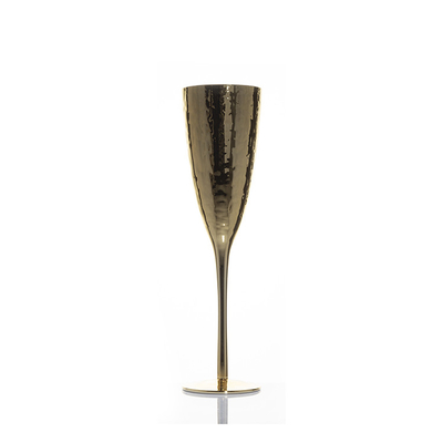 High End Glassware Collection Custom Luxury Golden Wine Glass Gift Wine Glass Set
