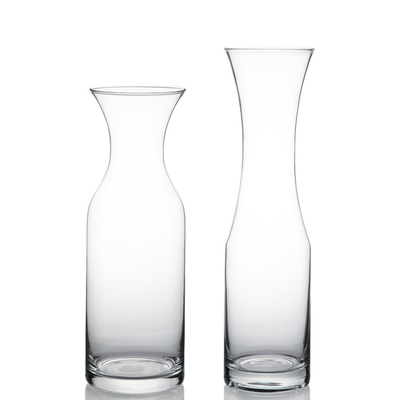Handmade Water Jug Clear Transparent Carafe Set