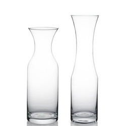 Handmade Water Jug Clear Transparent Carafe Set