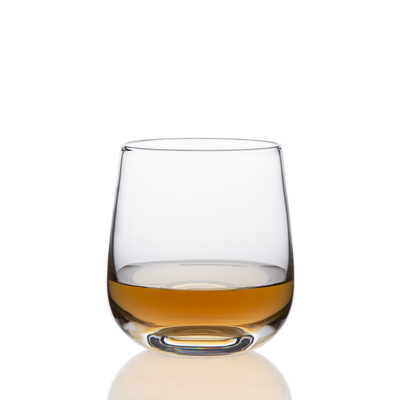 Hot Selling Lead-Free Crystal Creative Round Bottom Bevel Custom Glass Whiskey Glass