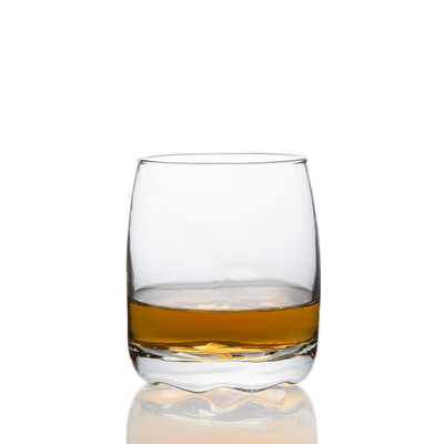 China Factory Heavy Base Traditional Whiskey Glass Custom Glass Whiskey Glass