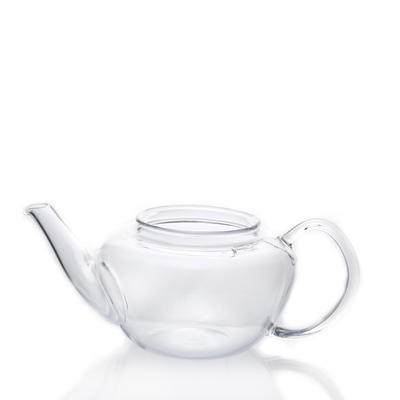 Glass Tea Set Glass Teapot Tea Infuser and 4 Double-Wall Insulated Glass Cups