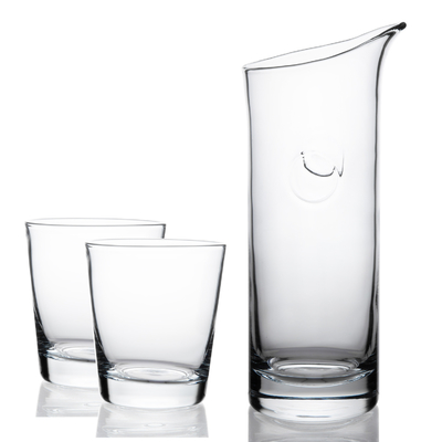China High Quality water drinking bottle glass water carafe for tableware