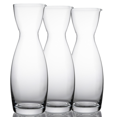 China Factory Transparent Lead Free Crystal High Quality Handblown Carafe Set