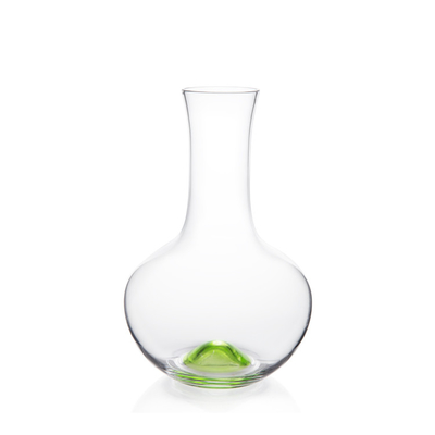 China Wholesale Colored Decorative Glass Water Carafe Tableware Set