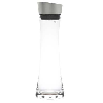 Lead Free Crystal High Quality Handblown Carafe Set with Stainless Steel Lid