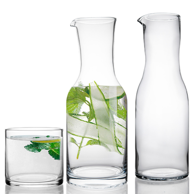 China Wholesale Glass Water Carafe Tableware Set for bar