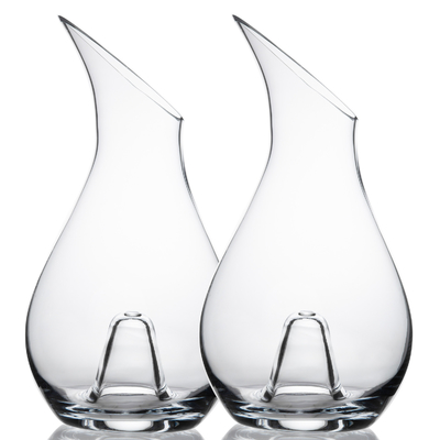 OEM High Capacity Crystal Glass Handmade Glass Water Carafe Set