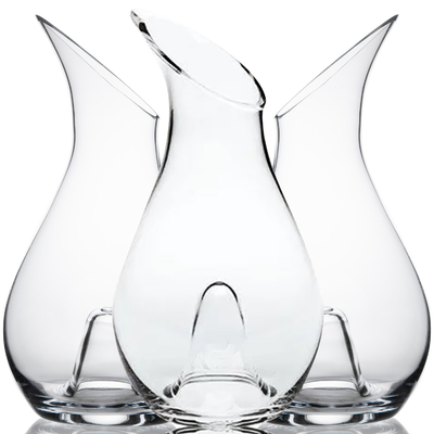 OEM High Capacity Crystal Glass Handmade Glass Water Carafe Set