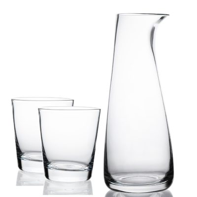 High Quality water drinking bottle glass water carafe for tableware