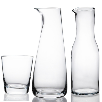 High Quality water drinking bottle glass water carafe for tableware