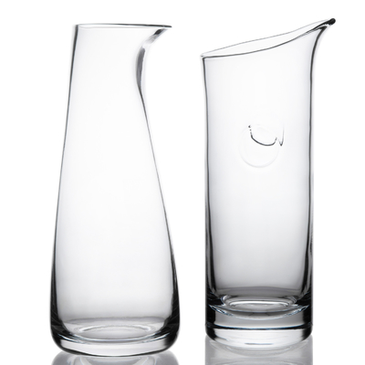 High Quality water drinking bottle glass water carafe for tableware