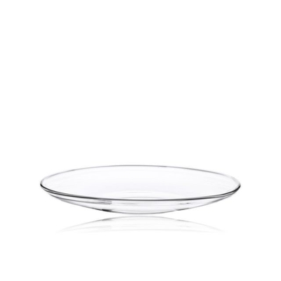 High Quality Clear Transparent Coffee Set Coffee Mug Plate Set
