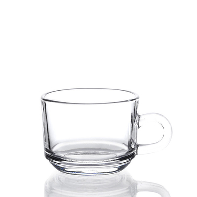 High Quality 5OZ Clear Transparent 150ml Coffee Mug Tea Glass