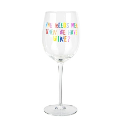 Decorative Glass Gift Clear Crystal Wine Glass Decal Printing Fashion Transparency