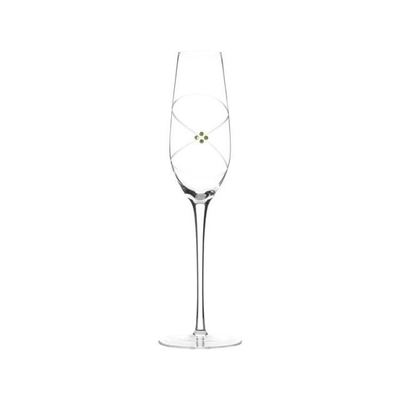 Diamond Decoration Custom Personalized Clear Champagne Flutes Glass Gifts