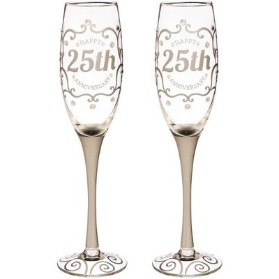 Professional custom personalized lead-free crystal champagne flute glass cup