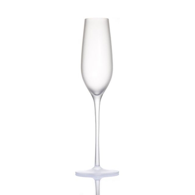 Haute Couture 6 Piece Frosted Acid Etched Wine Glasses Wine Glass Set Gift