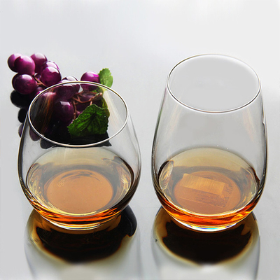 Customized LOGO New fashion Wine glass gift with gold and silver printing