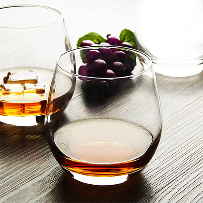 Customized LOGO New fashion Wine glass gift with gold and silver printing