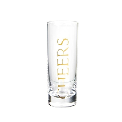 Wholesale Factory Price 60ml  Transparent Shot Glass With Decoration