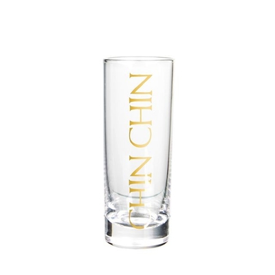 Wholesale Factory Price 60ml  Transparent Shot Glass With Decoration