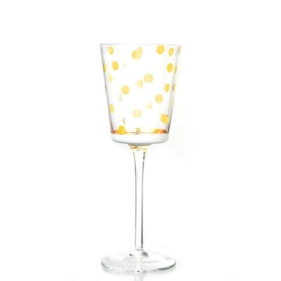 High-End Custom Lead-Free Crystal Glass Gift Plating Wine Glass Set Pollution Free