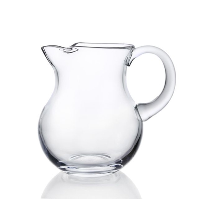 Wholesale Water Drinking Bottle Glass Transparent Water 1250ML Jug Pitcher
