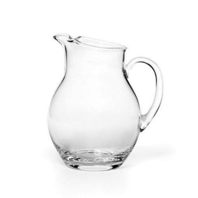 Wholesale 1.2L Pattern Decorative Water Drinking Glass Transparent Water Jug Pitcher