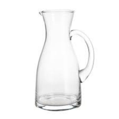 Wholesale 1.4L Water Drinking Bottle Glass Transparent Water Jug Pitcher