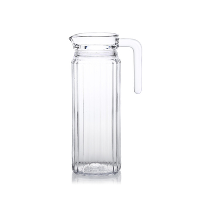 Wholesale Water Drinking Bottle Glass Transparent Water Jug Pitcher