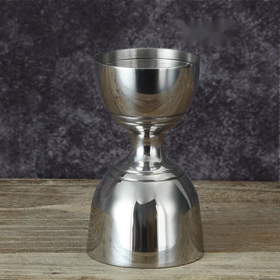 Factory Direct Metal SS Measuring Price Mini Stainless Steel Slim Double Bell Barware Custom Bar Jigger