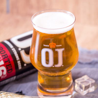 Tumbler pilsner beer glass classic pilsner style beer cup Heavy Base Bulge Top Pilsner Glass Beer Glass