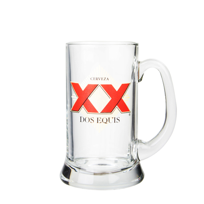 Factory Wholesale Lead Free High Quality Crystal Transparent Glass Boot Beer Glass with Handle