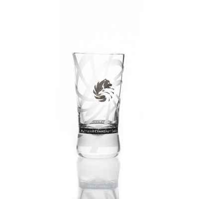Custom logo round lead free crystal transparent Shot Glass Promotions Shot Glass
