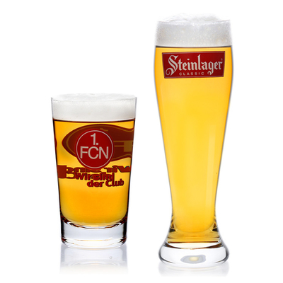 Factory wholesale lead free high quality crystal transparent beer glass drink cup