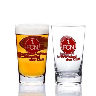 Factory wholesale lead free high quality crystal transparent beer glass drink cup