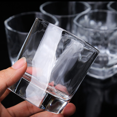 Hot Selling Customized Lead Free Crystal Whiskey Glass Whisky Tumbler Glass Promotional Glass