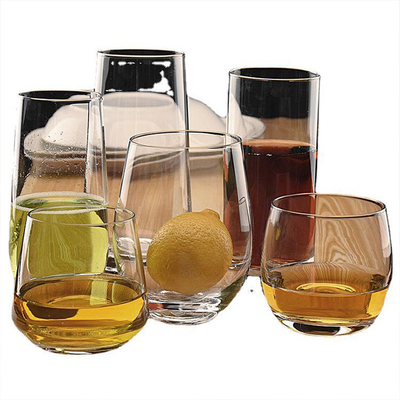 Factory Price Customized Lead Free Crystal Whiskey Glass Whisky Tumbler Glass Promotional Glass