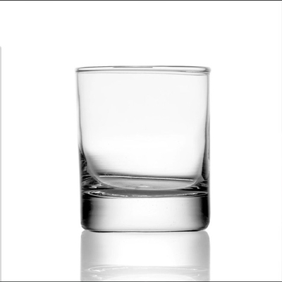 Promotion custom Lead Free Crystal Unique 220ml Whiskey Glass