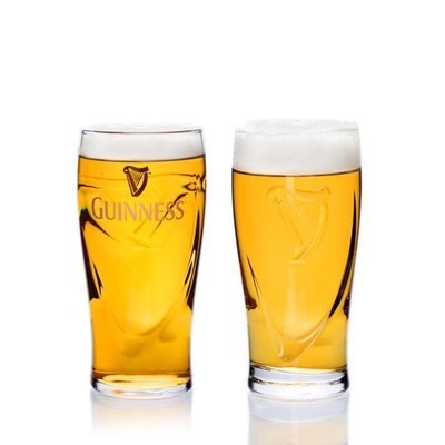 Costom Design Logo Engraved Decorative High Quality Lead Free Crystal Beer Glass Mug