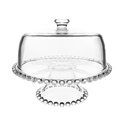 Beaded Mirror Dessert Mini Cup Cake Stand Set Wedding Decorating Tray Base Plate High Tea Gold Silver Round Hanging Crystal Item