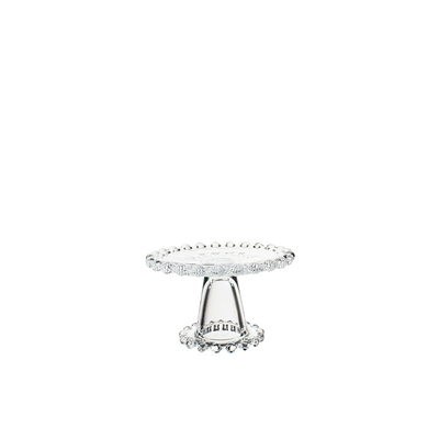 1-3 cake stand set  eco-friendly lead-free crystal transparent dome glass cake stand