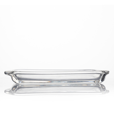 Factory Whosale High Quality Clear Glass Butter Dish Set