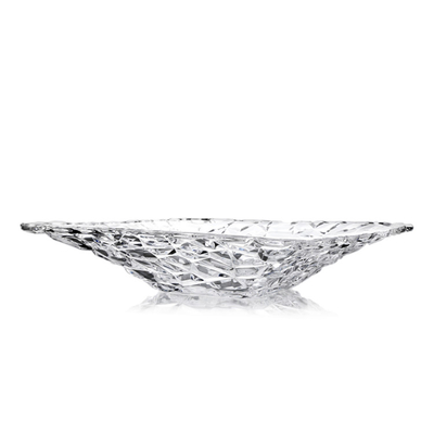 High Quality Transparent Pattern Decorative Ice Cube Collection Square Bowl