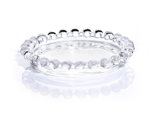 Pearl Round Decorative Wholesale Factory Price High Quality Clear Butter Dish Set