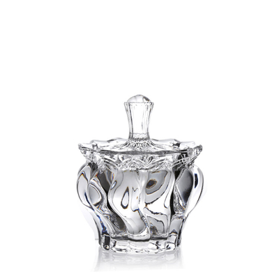 New Arrival High Quality Simple Design Candy Storage Canister Transparent Candy Jar